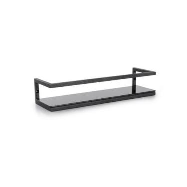 Imagem de Rack de Parede Preto - Linha Frame - FORMA UTILIDADES