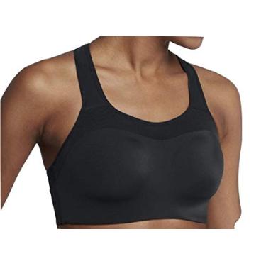 Imagem de Sutiã esportivo feminino Nike Pro Alpha High Support AO8982-010, Black/White, XS (A-C)