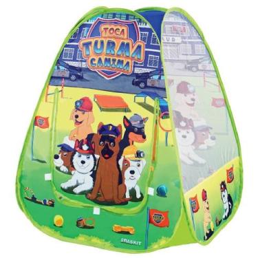 Imagem de Toca Barraca Infantil Turma Canina Braskit, Colorido