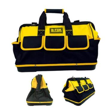 Imagem de Bolsa de Ferramentas Reforçada com Base Rígida e Alça de Ombro - B-TEK