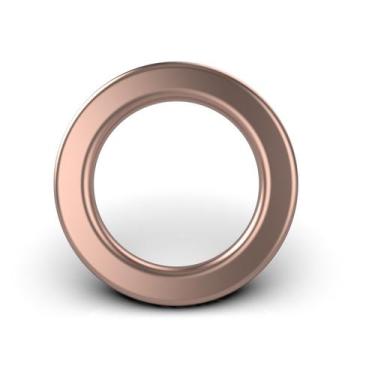 Imagem de 10 unidades - Argola Zamac Banho 10mm interno - Decaplast, Rose