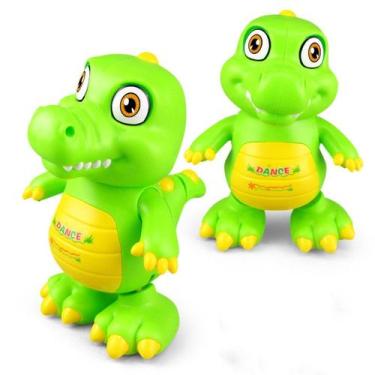Imagem de Brinquedo Crocodilo Jacaré Interativo Dançante Musical E Luz - Toy Kin