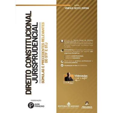 Imagem de Direito Constitucional Jurisprudencial - Súmulas e Precedentes Relevan