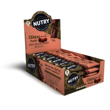 Imagem de Barra De Cereais Nutry Muito + Caixa C/ 24 Unidades, Trufa Muito +