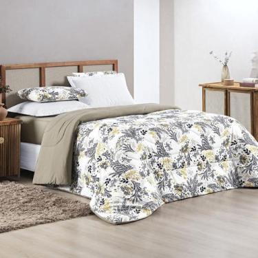 Imagem de Edredom Super King 100% Algodão Malha Penteada Dupla Face Quality - Bi