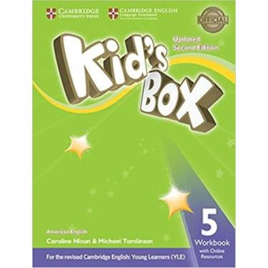 Imagem de Kids Box American English 5 Workbook With Online Resources Updated 2Nd