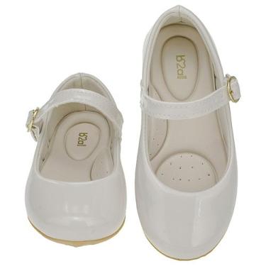 Imagem de Sapatilha Infantil menina feminina Confortavel 2001 - Cor Off White ou