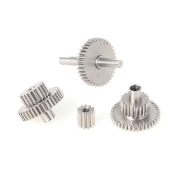 Imagem de LCX Racing 1/18th RC Crawler Car Stainless Steel Transmission Gearbox Gears Set for TRX4M, Upgrades Parts Accessories (9.7:1 Overdrive)