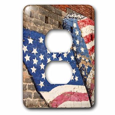 Imagem de 3dRose lsp_208368_6 Erick, Oklahoma, USA Route 66 2 Plug Outlet Cover