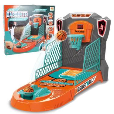 Imagem de Jogo Basquete De Mesa Placar Digital Brinquedo Som Movimento DMT6806 -