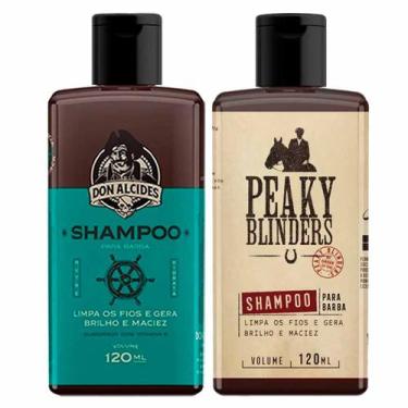 Imagem de Kit 2x Shampoo Barba Calico Jack Peaky Blinders Don Alcides