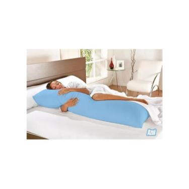 Imagem de Travesseiro Corpo Xuxão 100% Silicone 1,90x 0,50 + 01 Fronhas - IÉ ENX