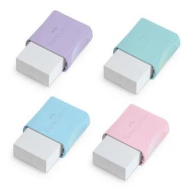 Imagem de Borracha Com Capa Plástica Tons Pasteis Faber-Castell - FABER CASTELL