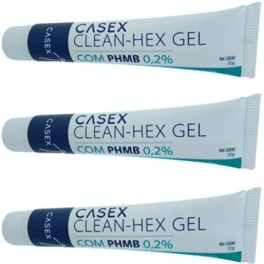 Imagem de Kit 3 Gel Pomada P/ Hidratação Proteção Queimaduras Pele 30g - Casex