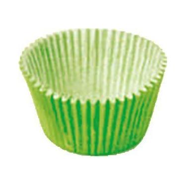 Imagem de 100 Forminha de Brigadeiro Docinho Nº6 - AAZ, Verde Folha
