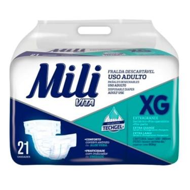 Imagem de Fralda Geriatrica Mili vita XG C -21