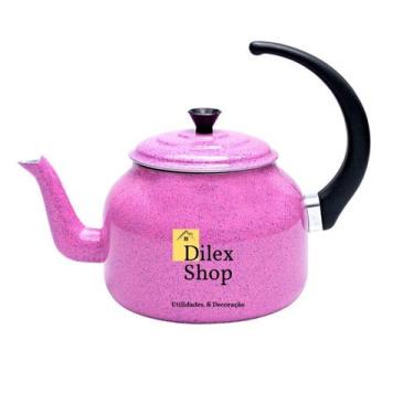 Imagem de Bule Chaleira Grande Fervedor Alumínio Para Chá Café Leite - DI ALUMIN