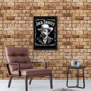 Imagem de Quadro Decorativo Jack Daniel's - Quadros On-line, A4 (20 x 30), Pelíc