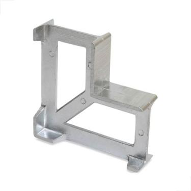 Imagem de Cantoneira Portões Cercas Alumínio PC003 38x75 Natural - Fast Vidros