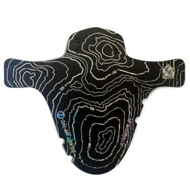 Imagem de Design Riesel – Para-lama dianteiro de bicicleta para proteção facial e garfo de suspensão – Ajuste seguro, para Enduro, Trail, All Mountain, Cross Country, Freeride, Downhill ou E-MTB – Schlamm:PE -