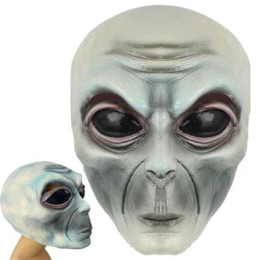 Imagem de Mascara Realista Et Alienigena Latex Festa Hallowen Fantasia Realistic
