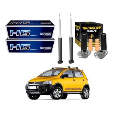 Imagem de Kit Amortecedor Traseiro Crossfox 1.6 2005 A 2010 - Nakata