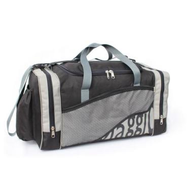 Imagem de Bolsa de Viagem LS BV6403 com 2 bolsos laterais, bolso frontal em tela