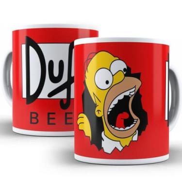 Imagem de Caneca Simpsons Homer Duff Beer - Ng Decor Canecas