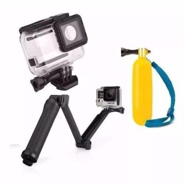 Imagem de Caixa Estanque Hero 5/6/7+Bastão 3 Way+Boia Flutuante t - sem