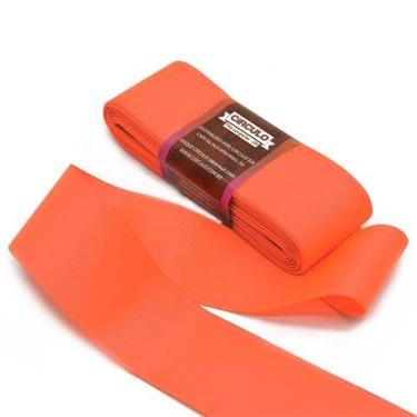 Imagem de Fita Gorgurão nº09 39mm com 10 Metros - Círculo, 146 LARANJA NEON