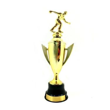 Imagem de Troféu Irmossi Esportivo Para Premiação Em Bocha - Tam: 27 Cm-Unissex