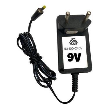 Imagem de Fonte 9v 300 Ma Pino Dvd Negativo P/ Pedal Waldmar Tgv1fx - SÓ FONTES
