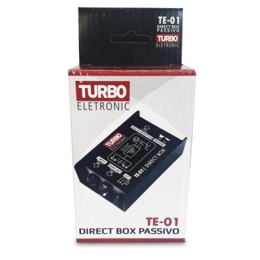 Imagem de Direct Box Passivo de 1 Canal TE01 - TURBO ELETRONIC