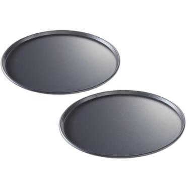 Imagem de Kit 2 Formas Antiaderente Pizza 36cm Teflon Quality House - Qhouse Com