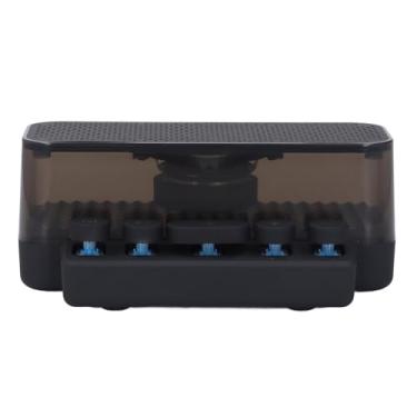 Imagem de Retro Bt Alto-falante Desktop Ornamento Som Estéreo Teclado Colorido Bt Alto-falante Multifuncional Casa Subwoofer