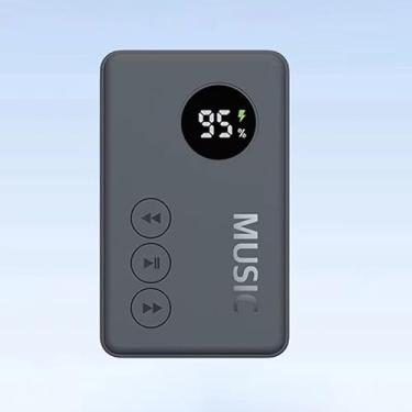 Imagem de Receptor Bluetooth 5.3 2 em 1, transmissor LED, adaptador auxiliar Bluetooth para carro, transmissor de áudio sem fio para alto-falantes de TV, suporta cartão TF MicroSD para reproduzir música