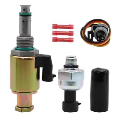 Imagem de F81Z9C968AA 7.3L Regulador de pressão de injeção de combustível Válvula IPR Sensor de controle ICP compatível com V8 Diesel Turboalimentado 250 450 550 650 750 E-350 E-450 E-550 1995-2003