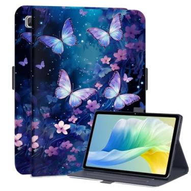 Imagem de Anpredo Capa para Samsung Galaxy Tab a7 Lite 8,7 polegadas, poliuretano premium e TPU macio, capa de visualização multiângulo com fecho magnético para Galaxy Tablet a7 Lite 22.1 cm 2021