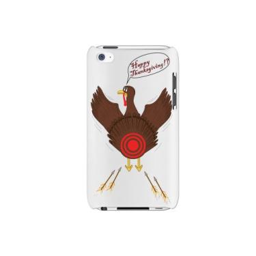 Imagem de Cellet Capa de Ação de Graças Turquia Proguard para Apple iPod Touch 4 - Branca