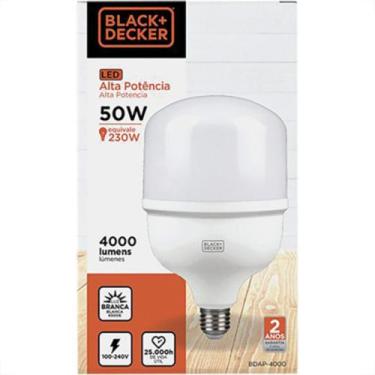 Imagem de Lampada Led Globo 50W E27 6500K Bivolt B_D - BLACK & DECKER