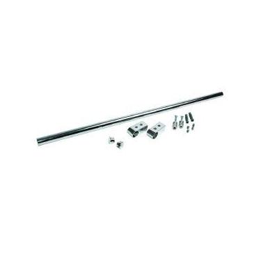 Imagem de Kit suporte com tubo inox polido gtb, 5/8" X 900mm