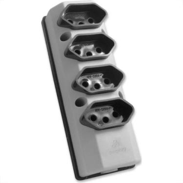 Imagem de Perlex Tomada Barra  4T 2P+T 10A Cz