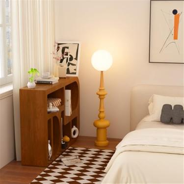 Imagem de Lâmpada De Chão Contemporânea Luxo Sala De Estar Familiar Quarto De Estudo Villa Hotel Casas Modelo LED Retro Criatividade Decorativa Luz De Pé (Estilo 55)