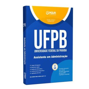 Imagem de Apostila UFPB 2024 - Assistente em Administração - Nova Concursos