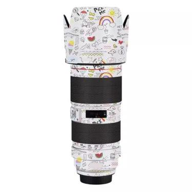 Imagem de Película protetora para lente da câmera, película protetora, película vinly, adesivo premium para Canon EF 70-200 mm F2.8 II decalque fotográfico 70-200 2.8 (desenho animado)