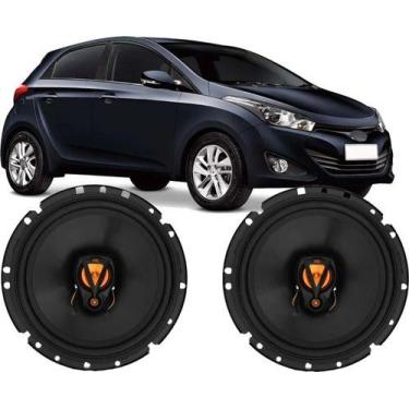 Imagem de Kit Alto Falante Original Jbl Dianteiro Hb20 100wrms Som, Preto/Laranj