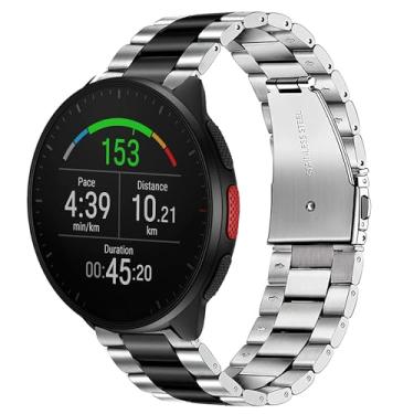 Imagem de Compatível com pulseira Polar Smartwatch, 20 mm, 22 mm, aço inoxidável de liberação rápida, pulseiras de substituição compatíveis com Polar Unite, Ignite, Ignite 2, Ignite 3, Pacer, Vantage V3, Grit