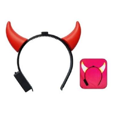 Imagem de Tiara Capetinha Com Led - Baterias Inclusas - Genérico