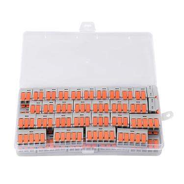 Imagem de Terminal elétrico do fio do friso de 60 pces, terminal rápido da conexão da fiação, terminal do conector do fio do friso para marinho, automotivo