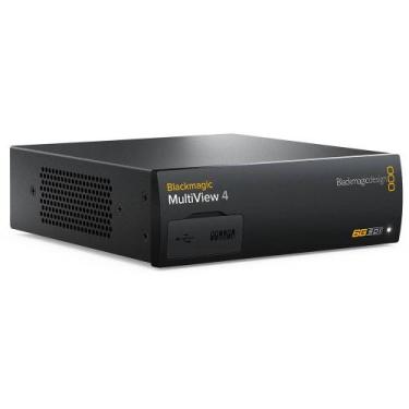 Imagem de Conversor  Blackmagic Design Multiview 4 HDL-MULTIP6G/04, preto